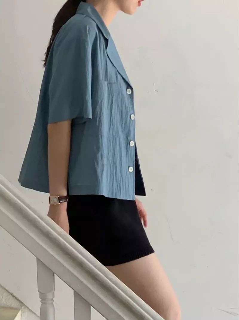 Baking Powder - Korean Women Fashion - #shopsmall - Shabet Shirt - 12