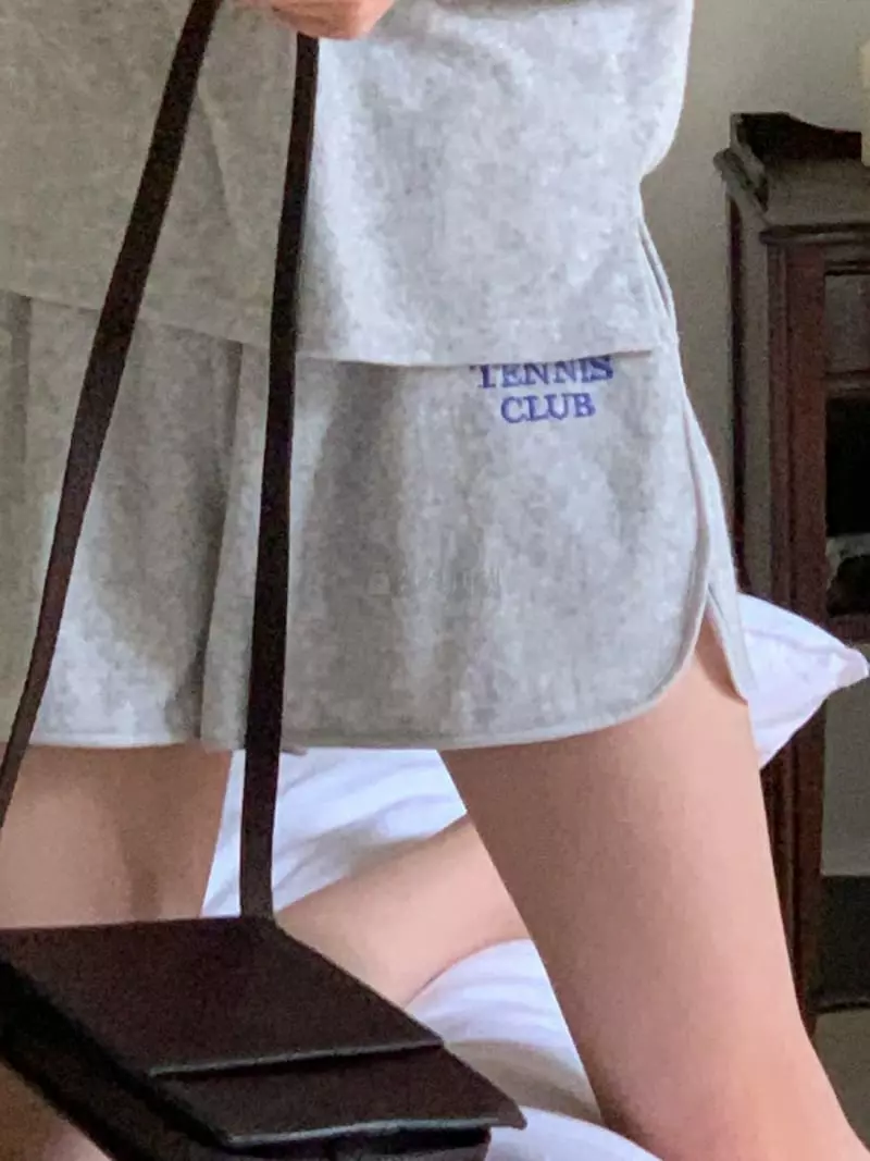 Baking Powder - Korean Women Fashion - #womensfashion - Terry Shorts - 3