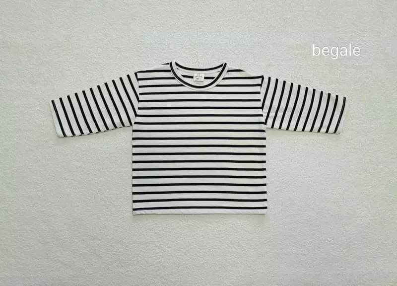 Beagle - Korean Children Fashion - #prettylittlegirls - Hey Stripes Tee - 4
