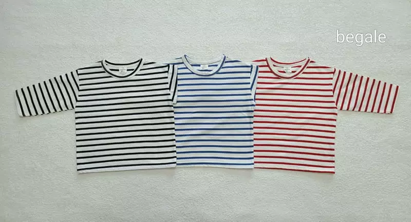 Beagle - Korean Children Fashion - #childofig - Hey Stripes Tee - 5