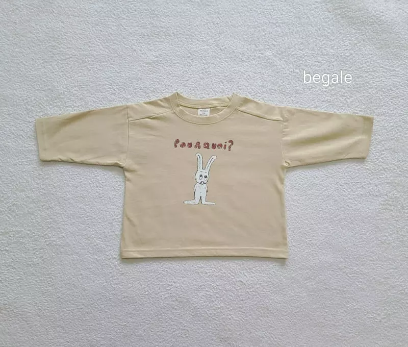 Beagle - Korean Children Fashion - #magicofchildhood - Rabbit Paint Tee - 5