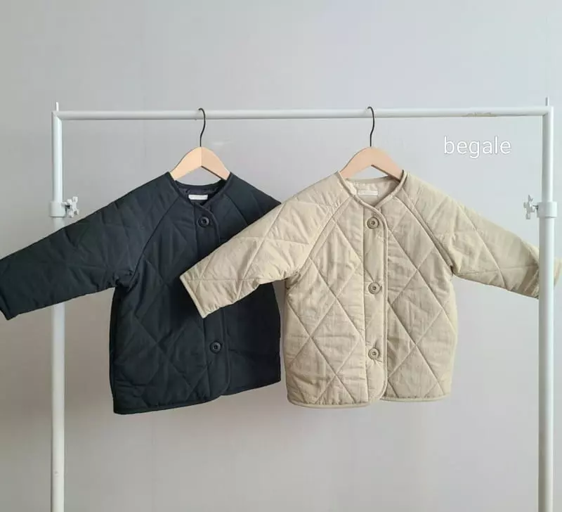 Beagle - Korean Children Fashion - #minifashionista - One Pack Quilitng Top Bottom Set - 2