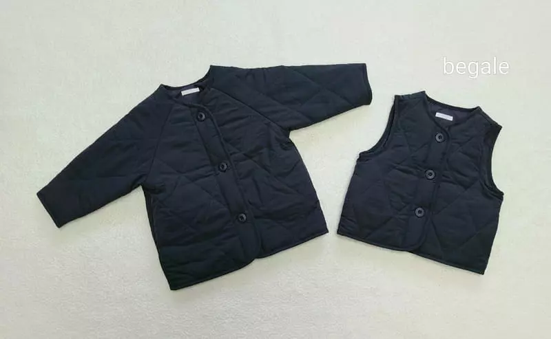 Beagle - Korean Children Fashion - #stylishchildhood - One Pack Quilitng Top Bottom Set - 6
