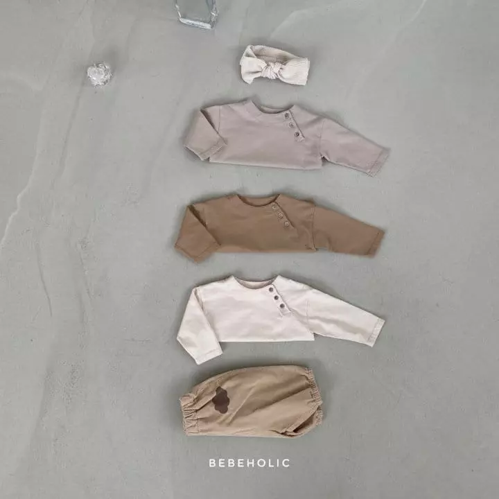 Bebe Holic - Korean Baby Fashion - #babyboutique - Boat Neck Tee