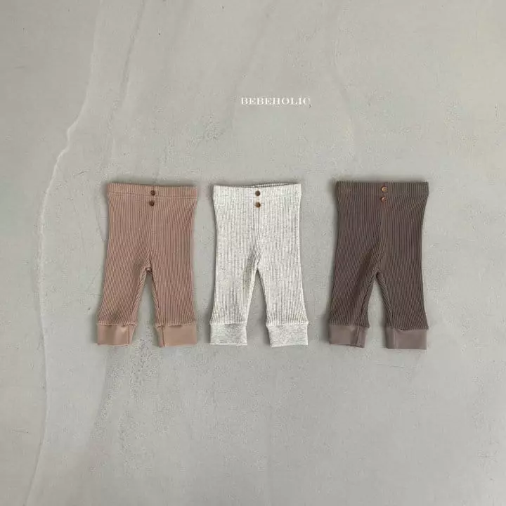 Bebe Holic - Korean Baby Fashion - #babyboutique - Rib Leggings - 7
