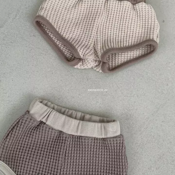 Bebe Holic - Korean Baby Fashion - #babyboutique - Waffle Bloomers - 6
