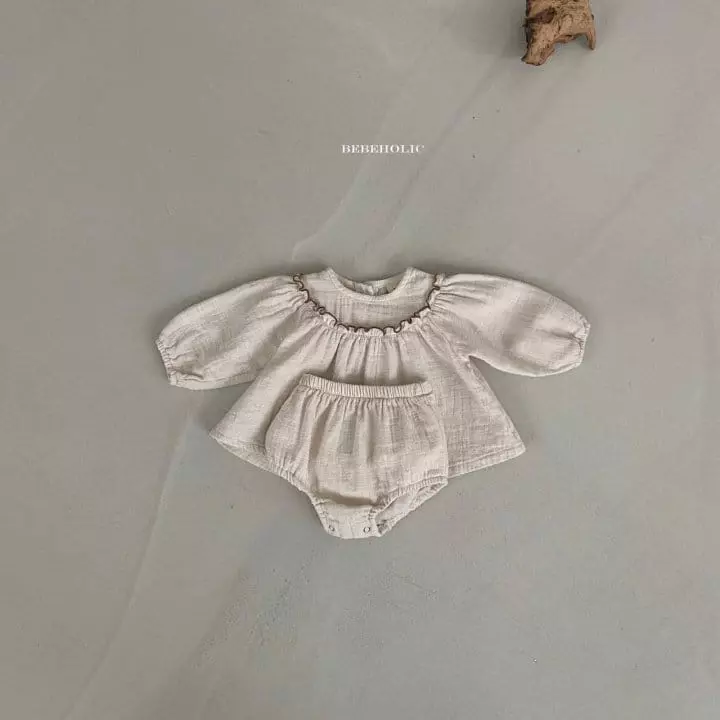 Bebe Holic - Korean Baby Fashion - #babyboutique - Bennis Top Bottom Set - 9