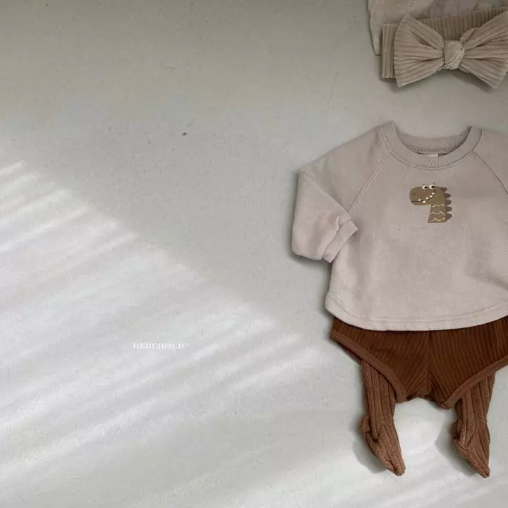 Bebe Holic - Korean Baby Fashion - #onlinebabyshop - Dano Color Top Bottom Set - 4
