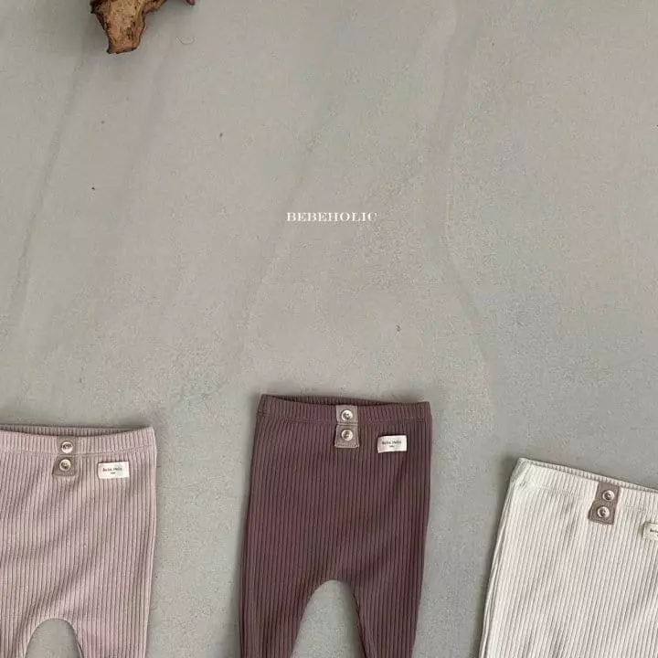 Bebe Holic - Korean Baby Fashion - #babyboutiqueclothing - Button Foot Leggings - 10