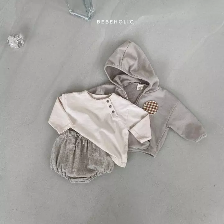 Bebe Holic - Korean Baby Fashion - #babyclothing - Boat Neck Tee - 3