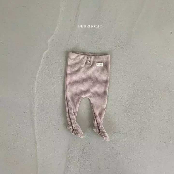 Bebe Holic - Korean Baby Fashion - #babyclothing - Button Foot Leggings - 11