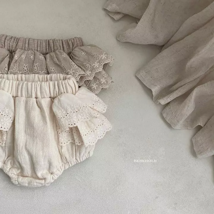 Bebe Holic - Korean Baby Fashion - #babyclothing - Moa Frill Bloomers - 7