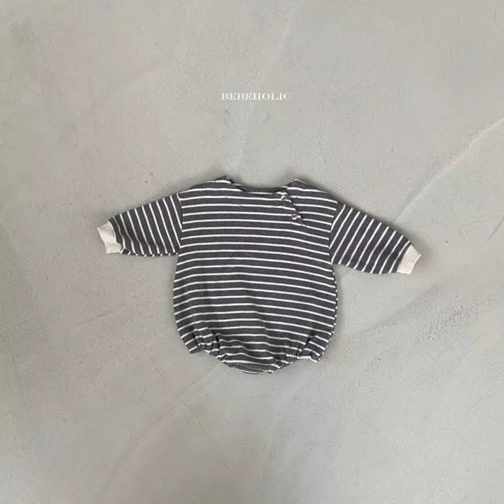 Bebe Holic - Korean Baby Fashion - #babyclothing - Bay Stripes Bodysuit - 11