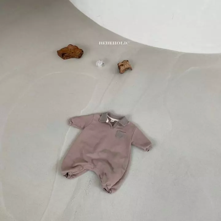 Bebe Holic - Korean Baby Fashion - #babyclothing - Waffle Collar Bodysuit - 9