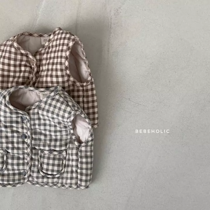 Bebe Holic - Korean Baby Fashion - #babyfever - Bans Piping Vest - 9