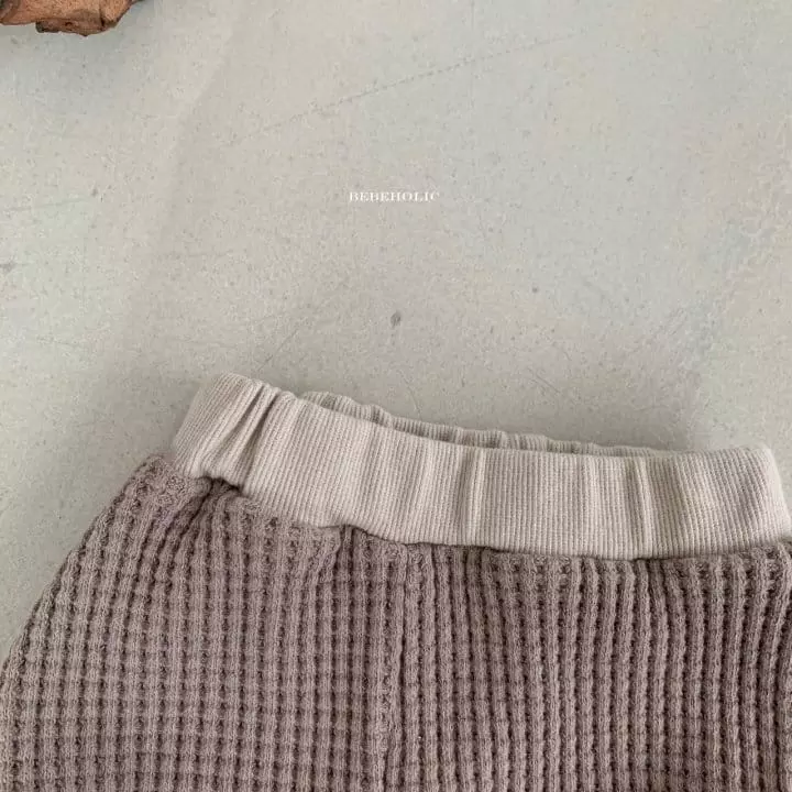 Bebe Holic - Korean Baby Fashion - #babyfever - Waffle Bloomers - 10