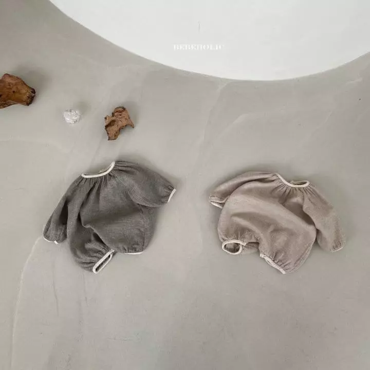 Bebe Holic - Korean Baby Fashion - #babyfever - Dori Bodysuit - 7