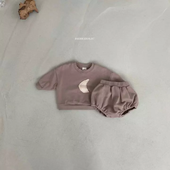 Bebe Holic - Korean Baby Fashion - #babyfever - Moon Top Bottom Set - 10