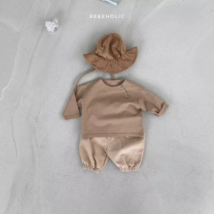 Bebe Holic - Korean Baby Fashion - #babygirlfashion - Boat Neck Tee - 6