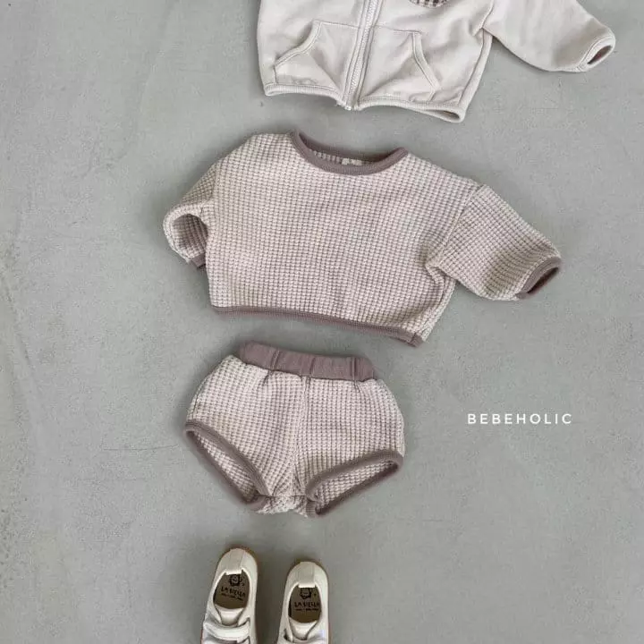 Bebe Holic - Korean Baby Fashion - #babygirlfashion - Waffle Tee - 3