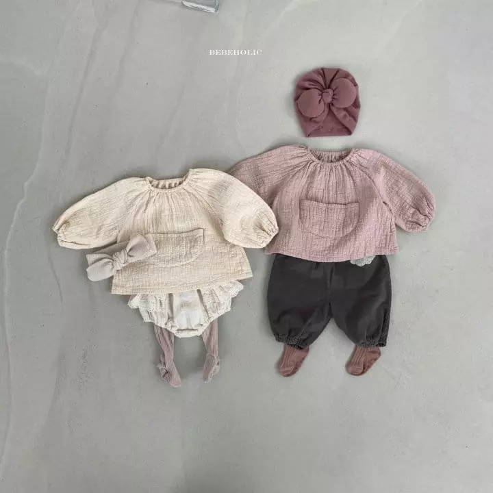 Bebe Holic - Korean Baby Fashion - #babygirlfashion - Soso Blouse