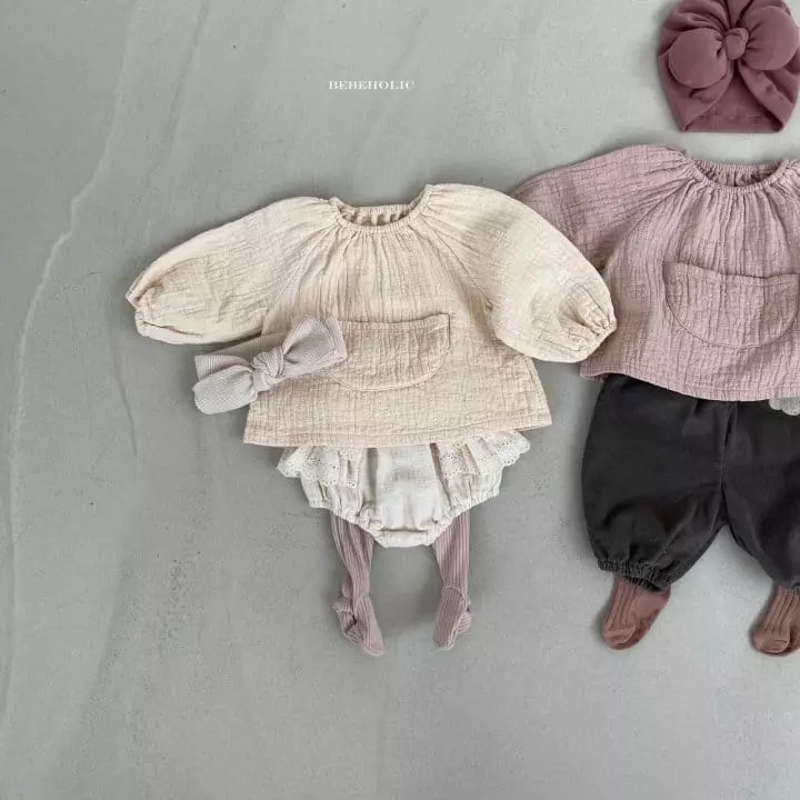 Bebe Holic - Korean Baby Fashion - #babylifestyle - Soso Blouse - 2