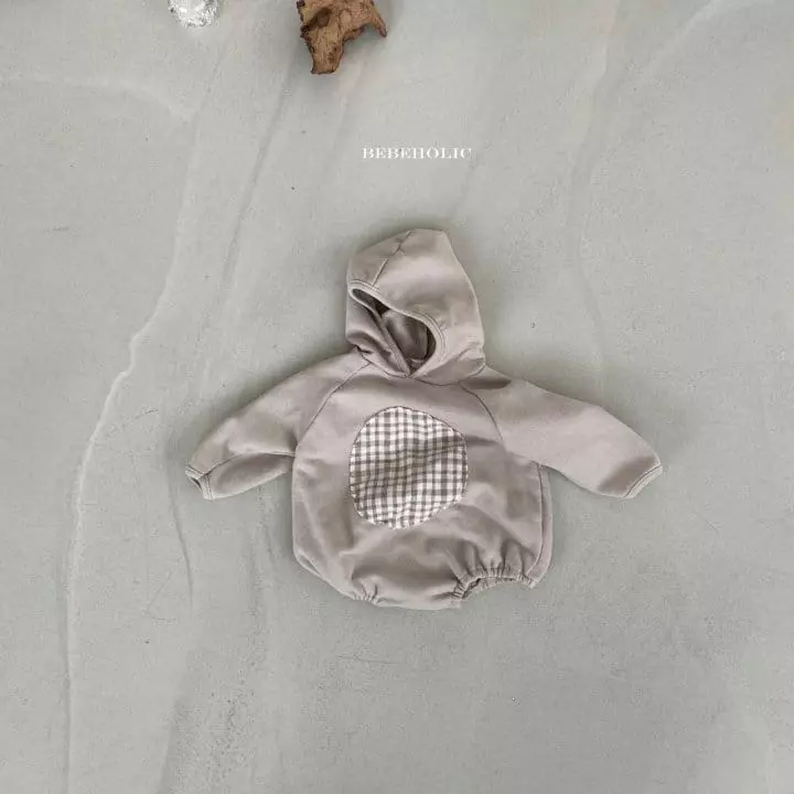 Bebe Holic - Korean Baby Fashion - #babylifestyle - Check Circle Bodysuit - 11