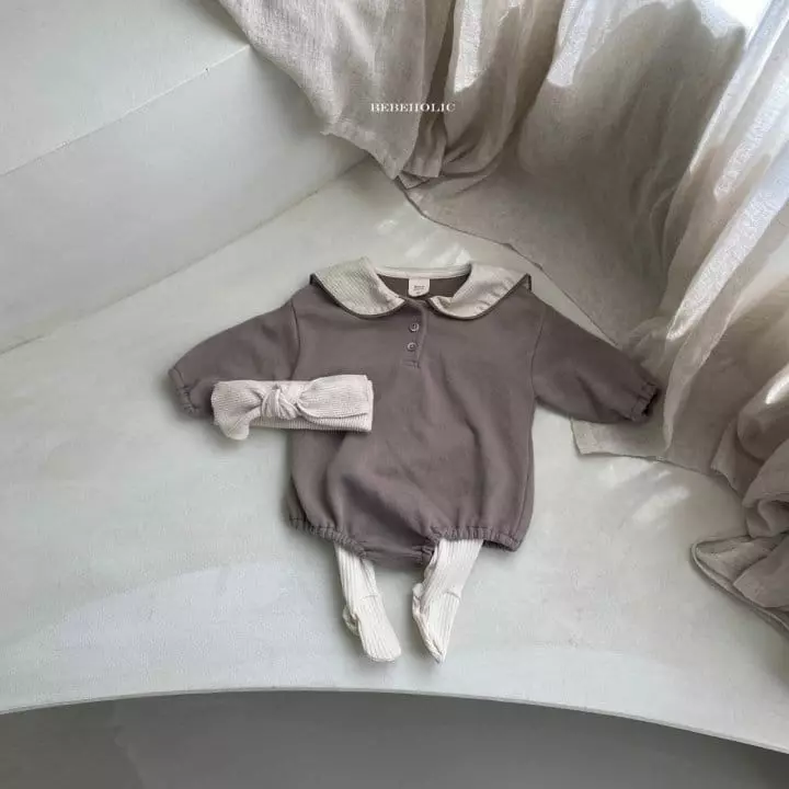 Bebe Holic - Korean Baby Fashion - #babylifestyle - Downey Collar Bodysuit - 7