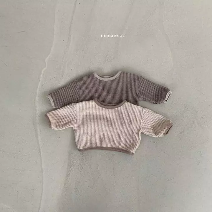 Bebe Holic - Korean Baby Fashion - #babyoninstagram - Waffle Tee - 5