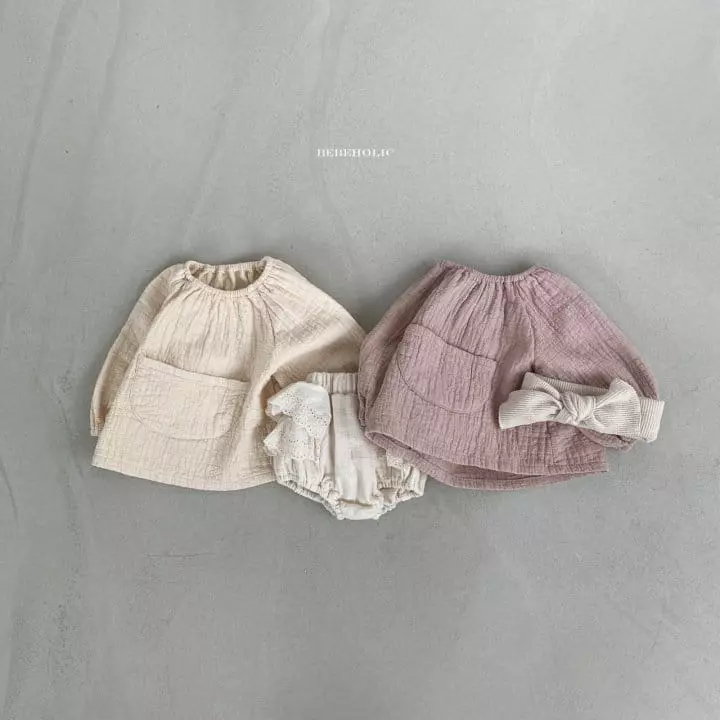 Bebe Holic - Korean Baby Fashion - #babyoninstagram - Soso Blouse - 3