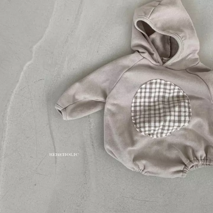 Bebe Holic - Korean Baby Fashion - #babyoninstagram - Check Circle Bodysuit - 12