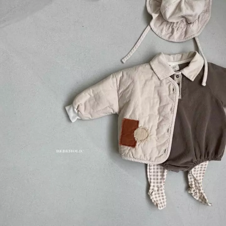 Bebe Holic - Korean Baby Fashion - #babyoninstagram - Dean Collar Shirt Bodysuit - 7