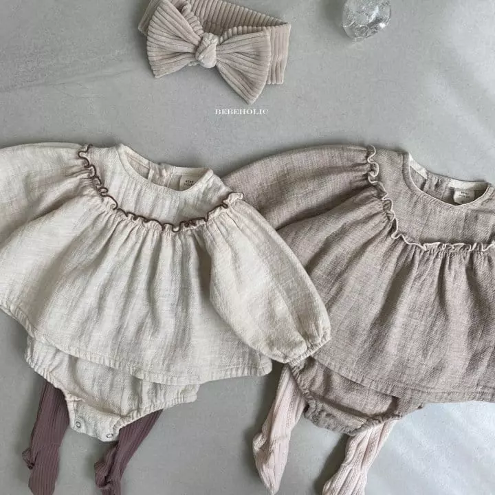 Bebe Holic - Korean Baby Fashion - #babyoninstagram - Bennis Top Bottom Set - 2