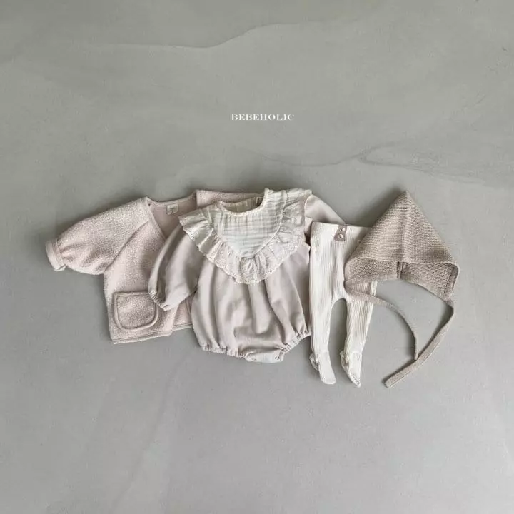Bebe Holic - Korean Baby Fashion - #babyoninstagram - Haze Frill Bodysuit - 5