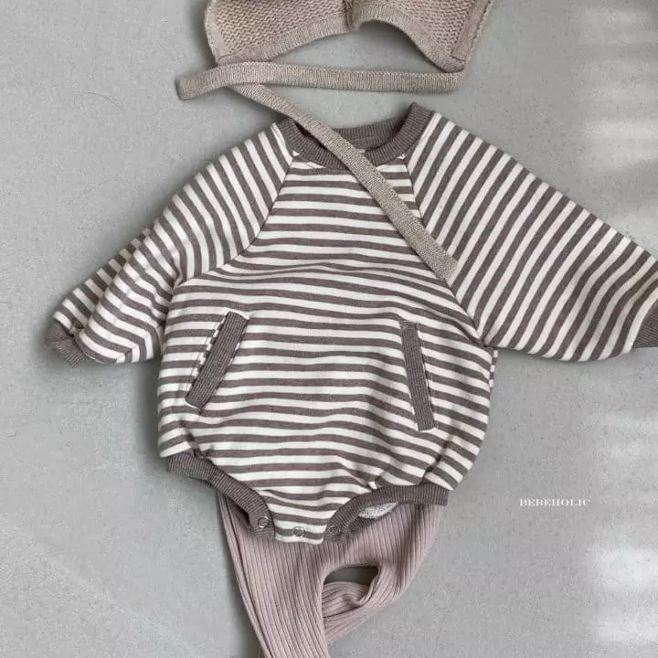 Bebe Holic - Korean Baby Fashion - #babylifestyle - Pocket Bodysuit - 4