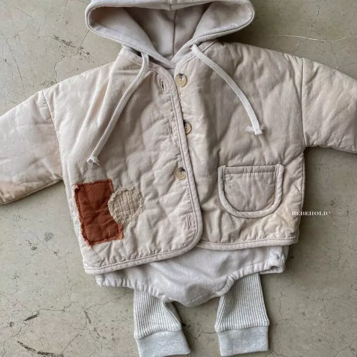 Bebe Holic - Korean Baby Fashion - #babyoutfit - Patch Jumper - 3