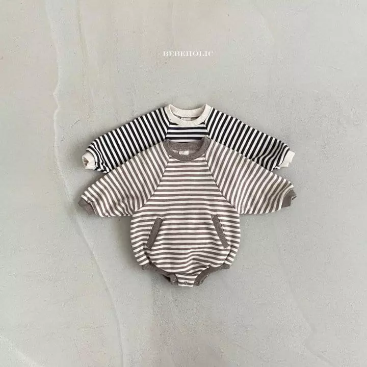 Bebe Holic - Korean Baby Fashion - #babyoutfit - Pocket Bodysuit - 7