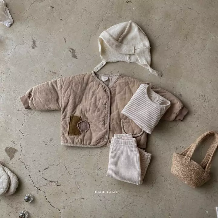 Bebe Holic - Korean Baby Fashion - #babyoutfit - Patch Jumper - 4