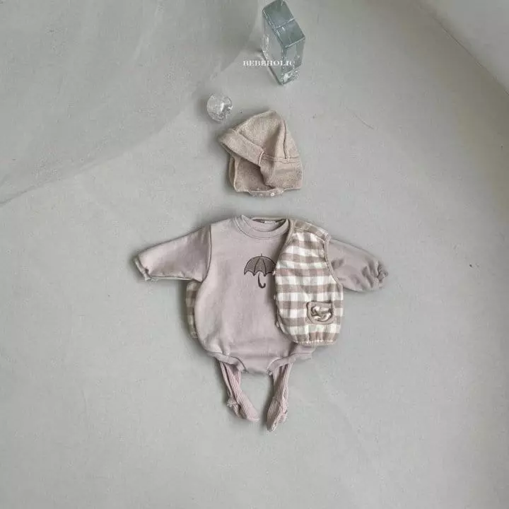 Bebe Holic - Korean Baby Fashion - #babywear - Umbrella Bodysuit - 2