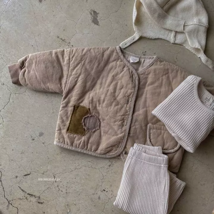 Bebe Holic - Korean Baby Fashion - #onlinebabyboutique - Patch Jumper - 5