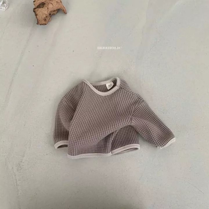 Bebe Holic - Korean Baby Fashion - #onlinebabyboutique - Waffle Tee - 10