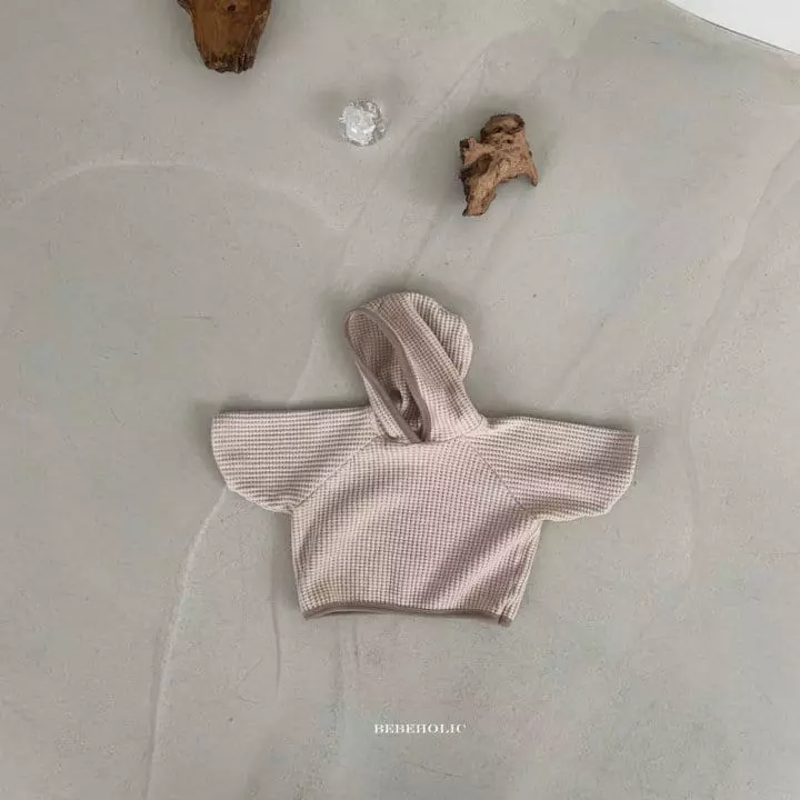 Bebe Holic - Korean Baby Fashion - #onlinebabyboutique - Waffle Hoody Tee - 9