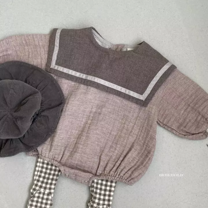 Bebe Holic - Korean Baby Fashion - #onlinebabyboutique - Haze Collar Bodysuit - 9
