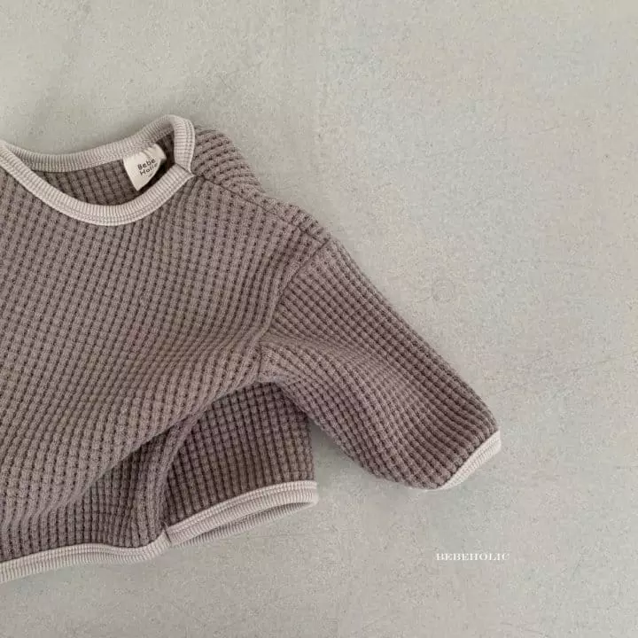 Bebe Holic - Korean Baby Fashion - #onlinebabyshop - Waffle Tee - 11