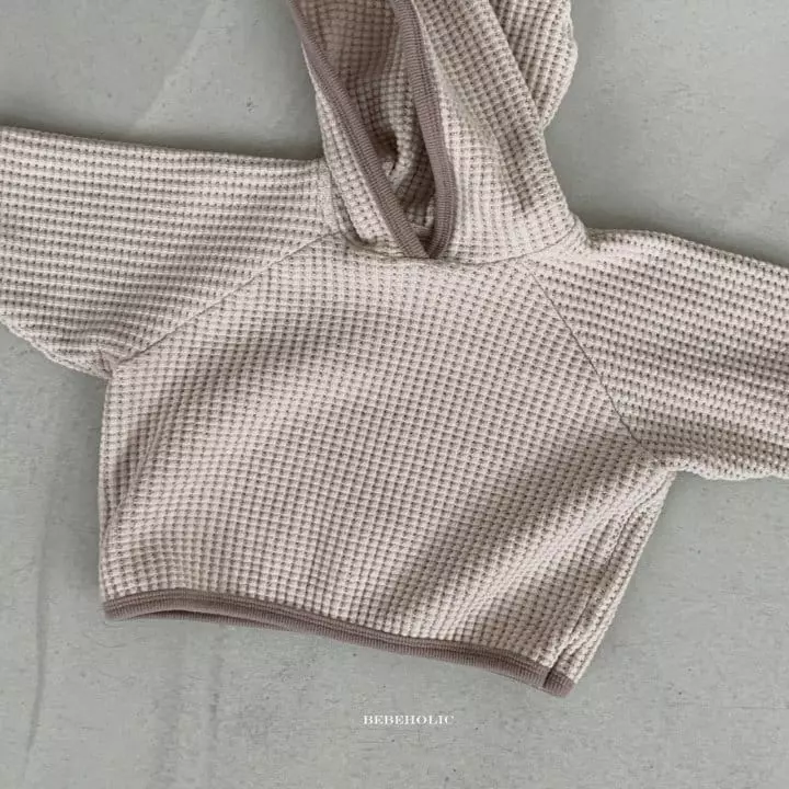Bebe Holic - Korean Baby Fashion - #onlinebabyshop - Waffle Hoody Tee - 10