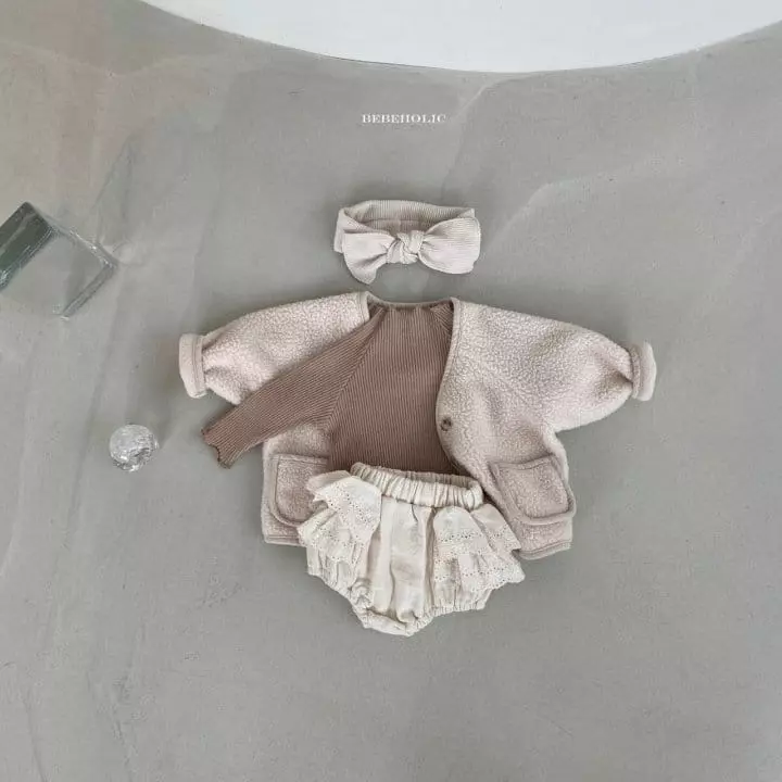Bebe Holic - Korean Baby Fashion - #onlinebabyshop - Moa Frill Bloomers - 3