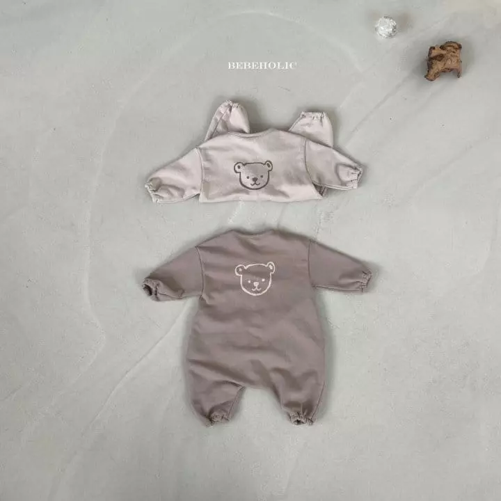 Bebe Holic - Korean Baby Fashion - #onlinebabyshop - Bear Bodysuit - 6