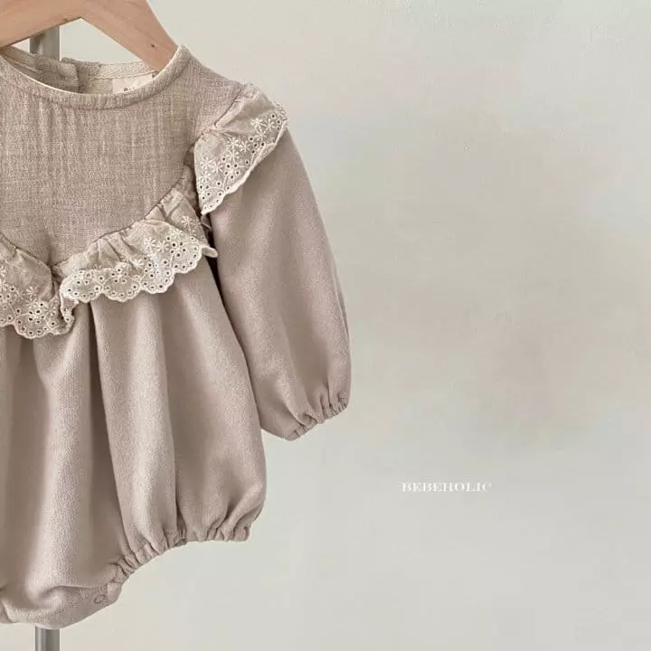 Bebe Holic - Korean Baby Fashion - #onlinebabyshop - Haze Frill Bodysuit - 11