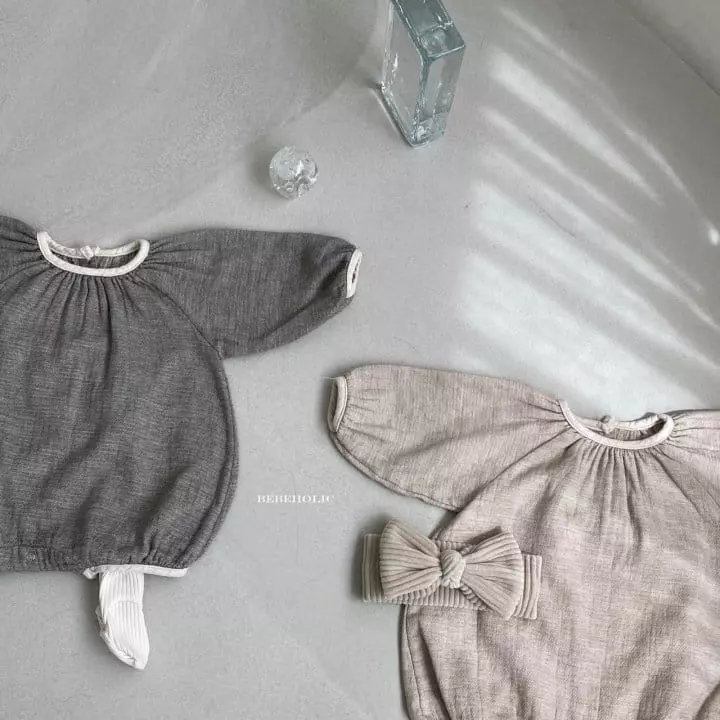 Bebe Holic - Korean Baby Fashion - #smilingbaby - Dori Bodysuit - 2