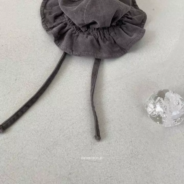 Bebe Holic - Korean Baby Fashion - #smilingbaby - Rib Bucket Hat - 10